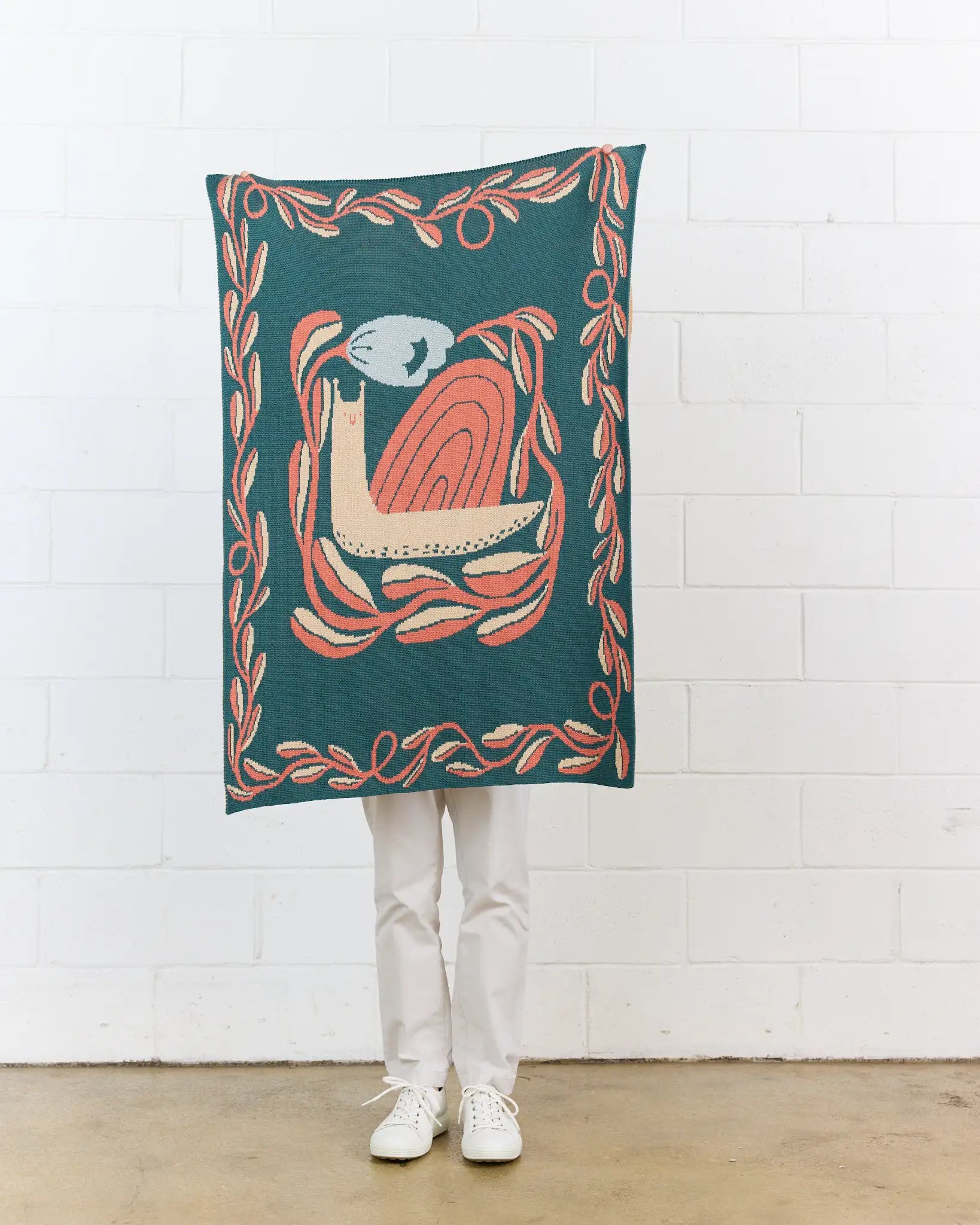 Snail Trail - Baby & Kid's Blanket - Biquette