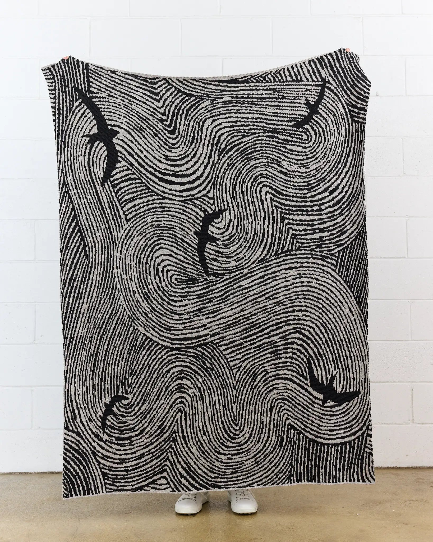 Swifts - Throw Blanket - Biquette