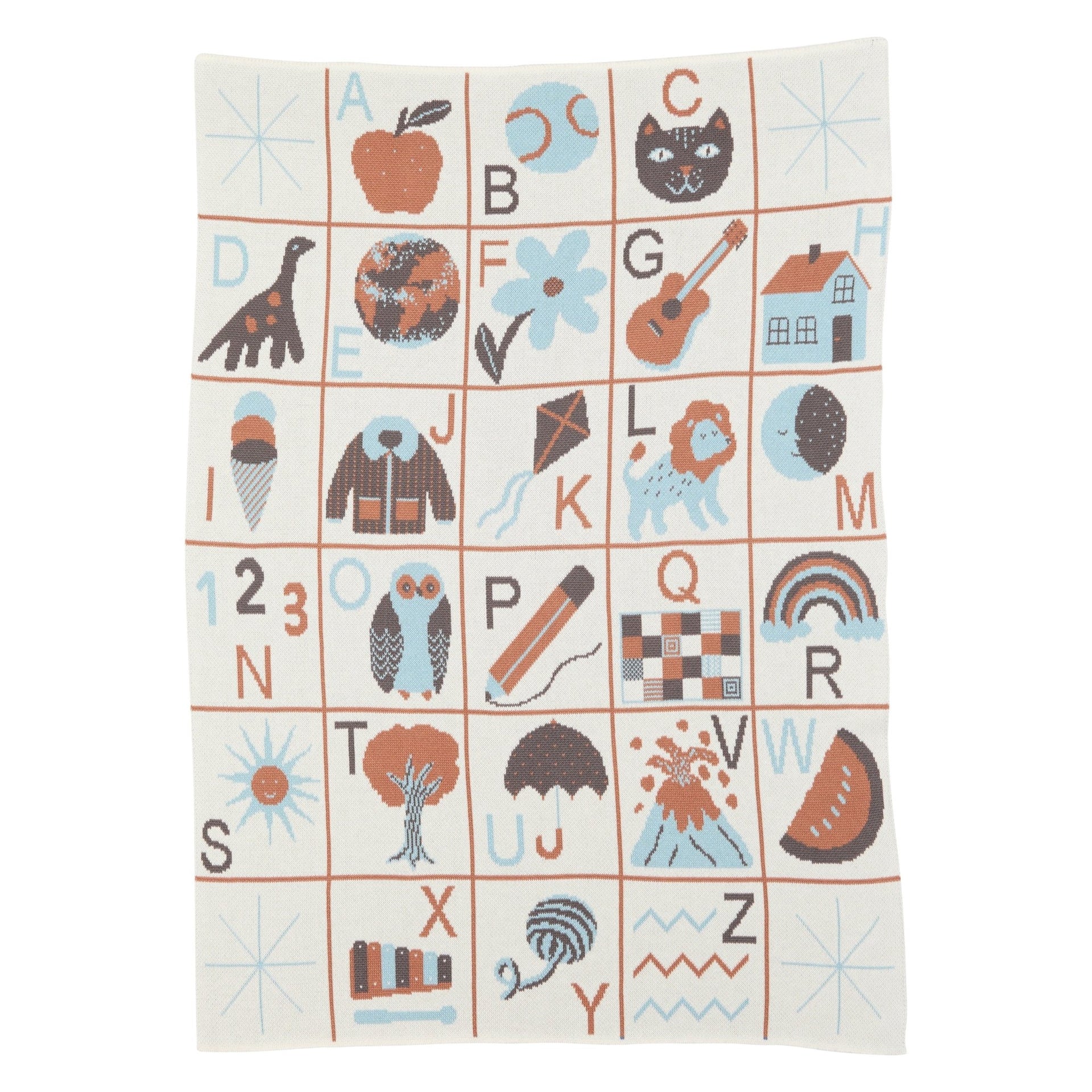 ABC Knit Midi Blanket