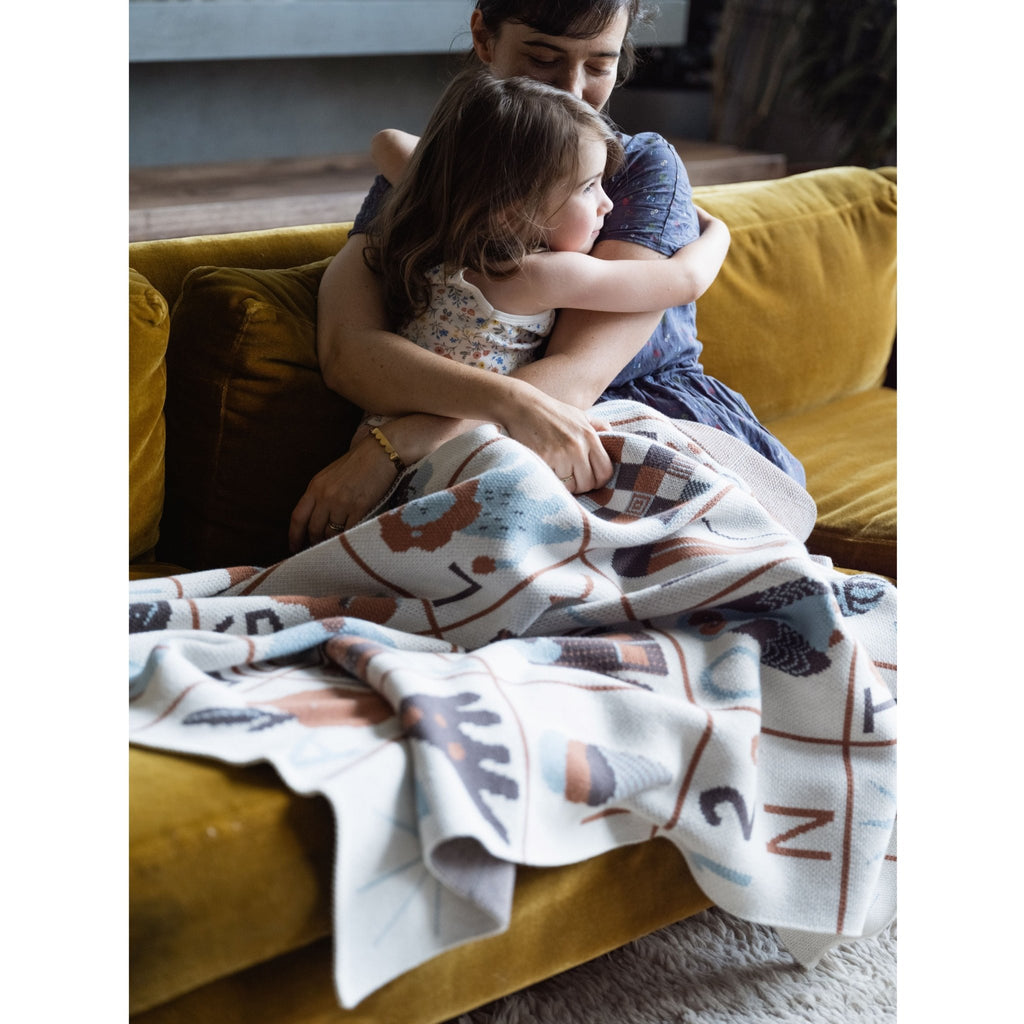 ABC Baby Blanket - Biquette