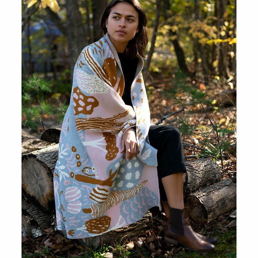 Garden Throw Blanket - Biquette