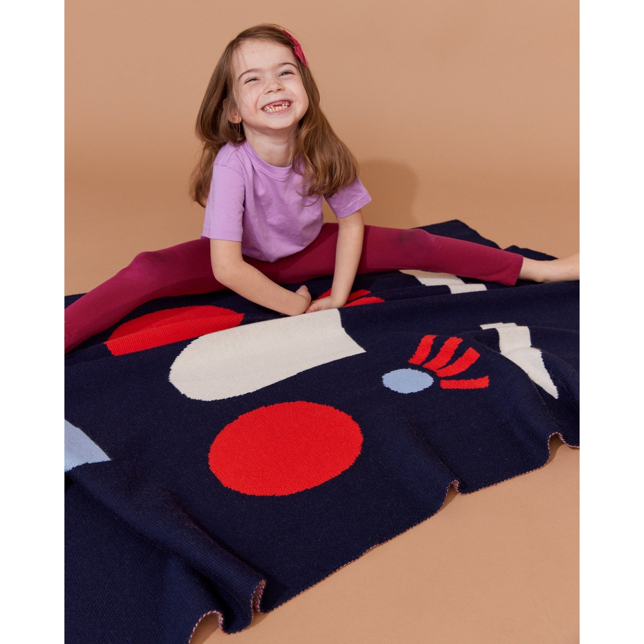 Funny Face Baby Blanket - Biquette