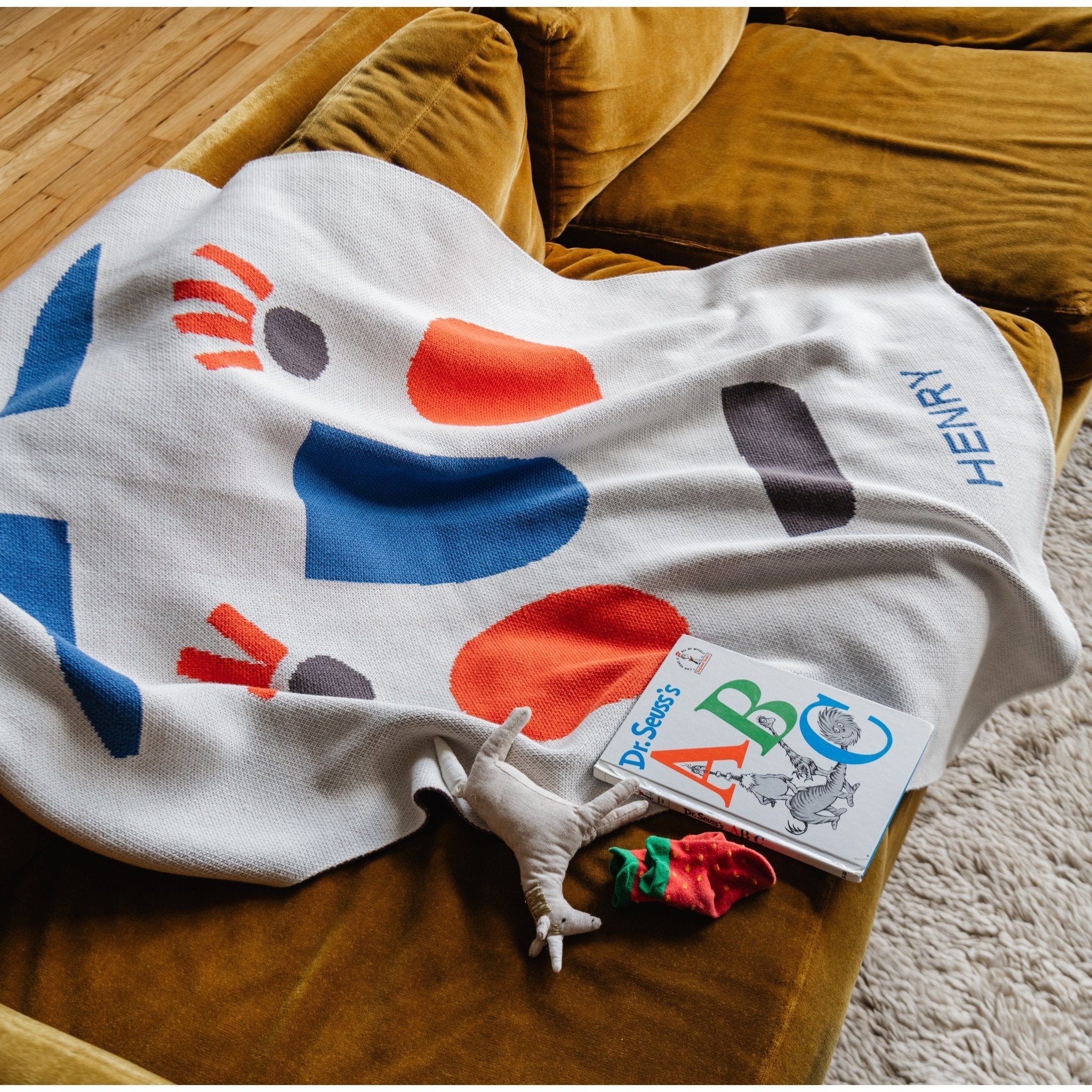 Funny Face Baby Blanket - Biquette
