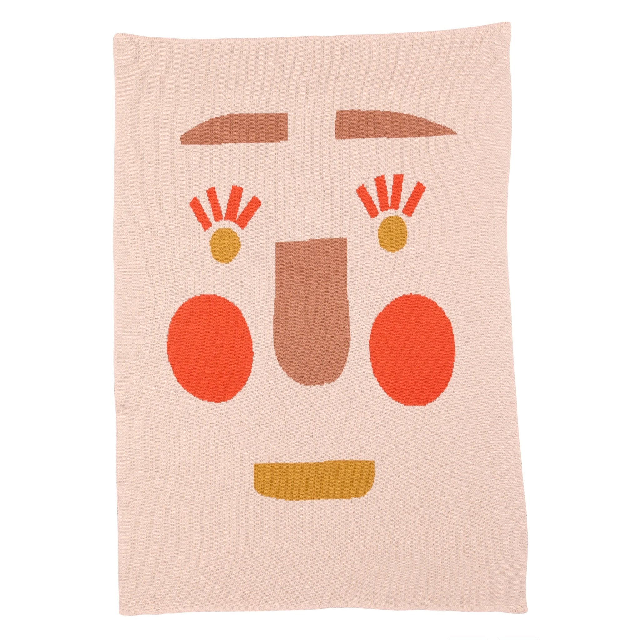 Funny Face Baby Blanket - Biquette