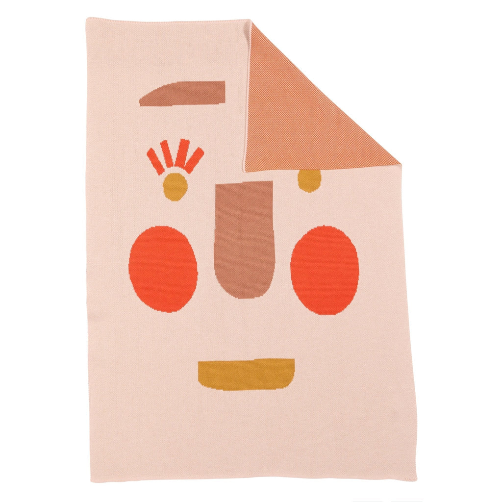 Funny Face Baby Blanket - Biquette