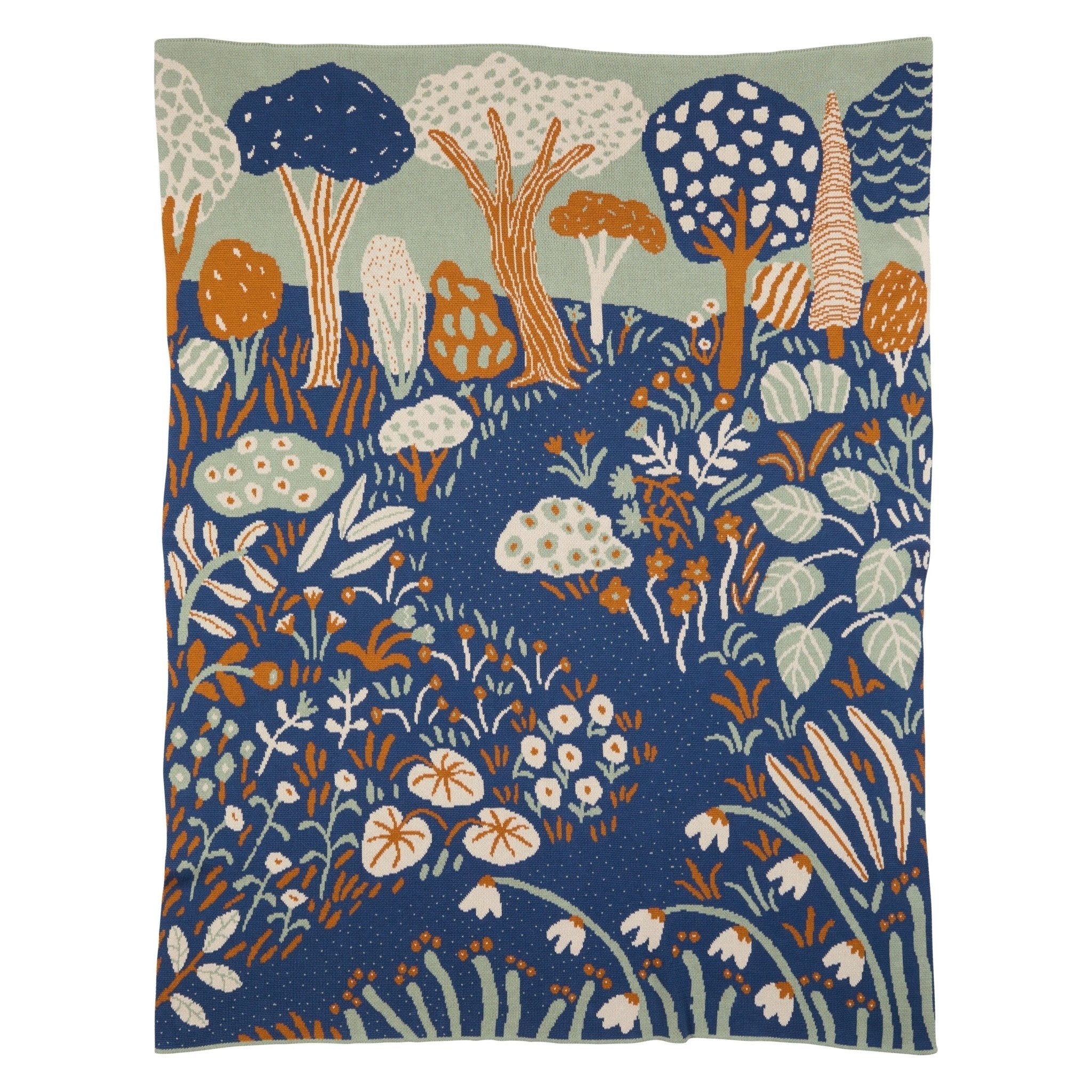 Garden Throw Blanket - Biquette