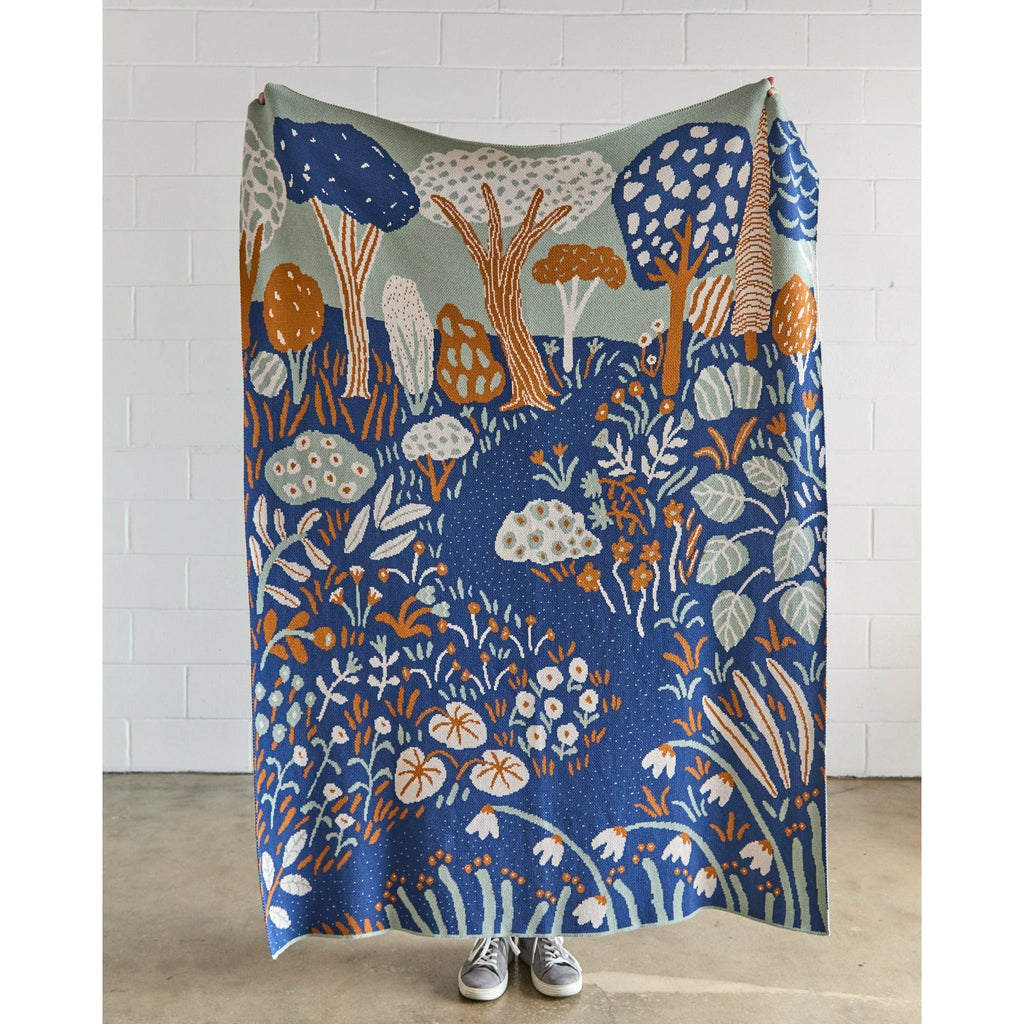 Garden Throw Blanket - Biquette