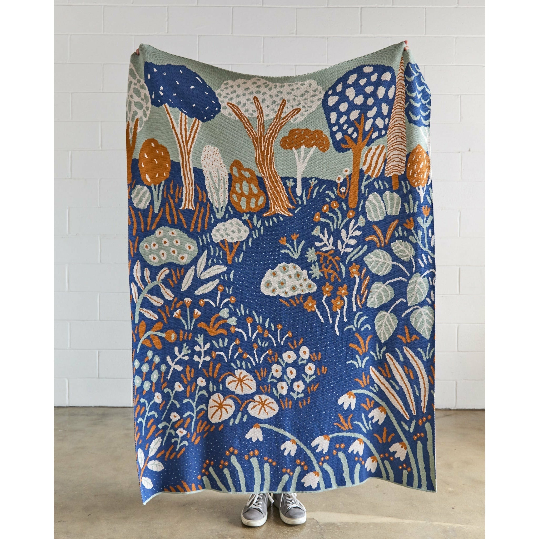 Garden Throw Blanket - Biquette