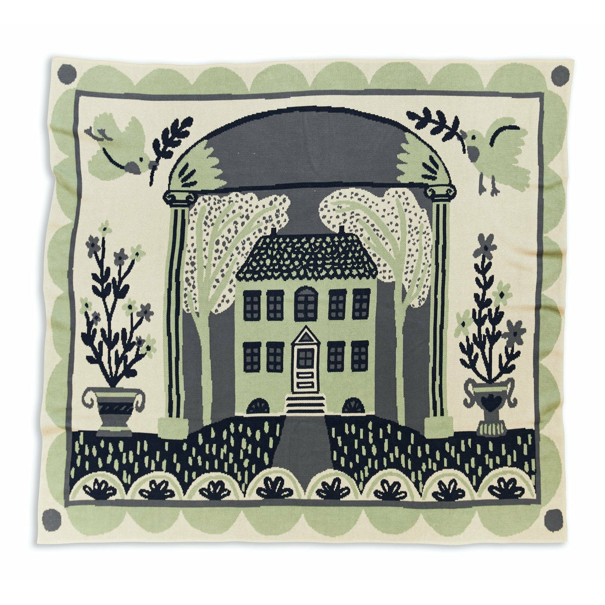 Home Is Knit Blanket