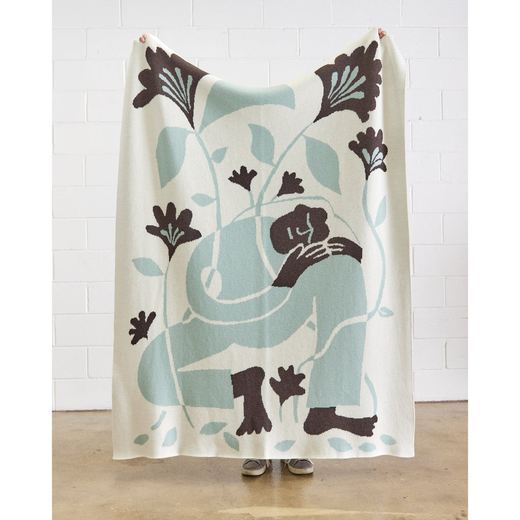 Grow | Throw Blanket | Merino Wool - Biquette
